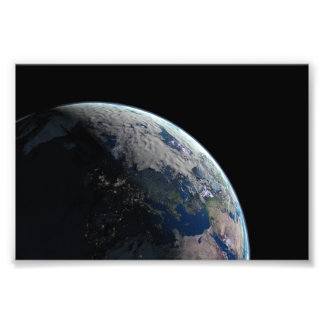 Europe-at-night1209 PLANET EARTH SPACE EUROPE NIGH Photo Print