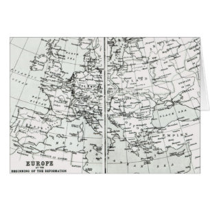 Europe, at the start of the Reformation