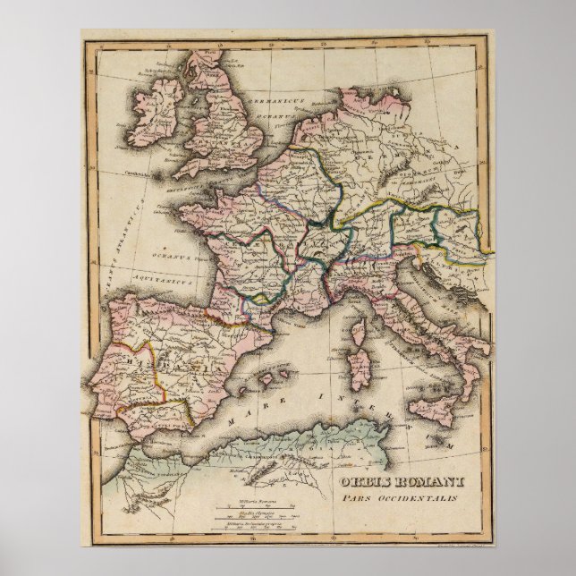 Europe Atlas Map Poster (Front)