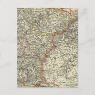 Europe, Austria, Czech Republic Postcard