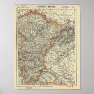 Europe, Austria, Czech Republic Poster