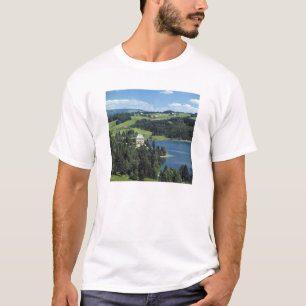 Europe, Austria, Fuschl. Schloss Fuschl Castle T-Shirt