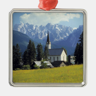 Europe, Austria, Gosau. The spire of the church Metal Ornament