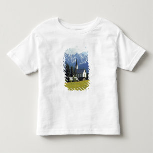 Europe, Austria, Gosau. The spire of the church Toddler T-Shirt
