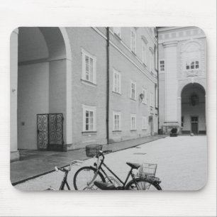 Europe, Austria, Salzburg. Bicycles in the Mouse Pad