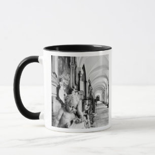Europe, Austria, Salzburg. Cherub and monument 2 Mug