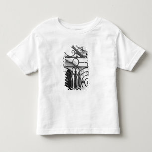 Europe, Austria, Salzburg. Detail of metal gate, Toddler T-Shirt