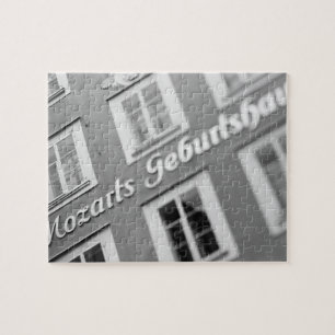 Europe, Austria, Salzburg. Mozart's Birthplace 2 Jigsaw Puzzle