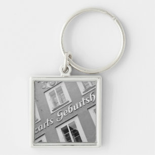 Europe, Austria, Salzburg. Mozart's Birthplace Key Ring