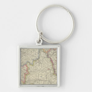 Europe, Belarus, Ukraine Key Ring