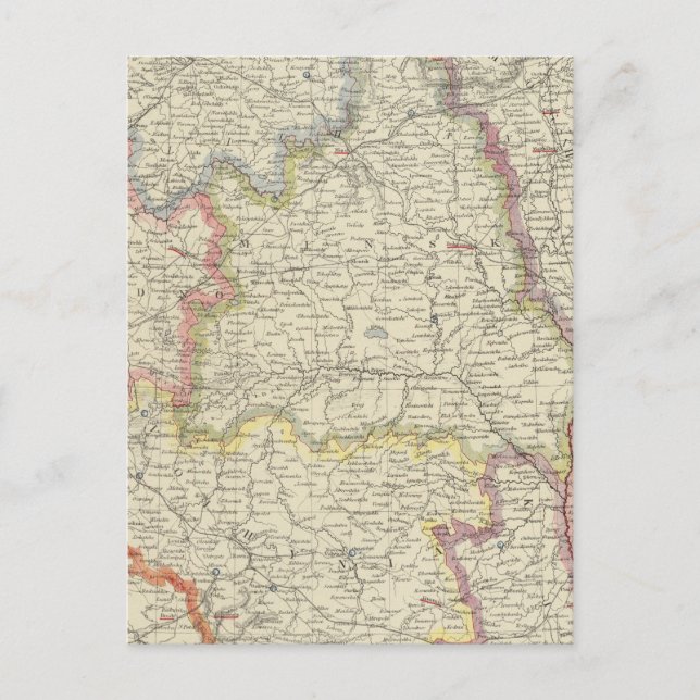 Europe, Belarus, Ukraine Postcard (Front)