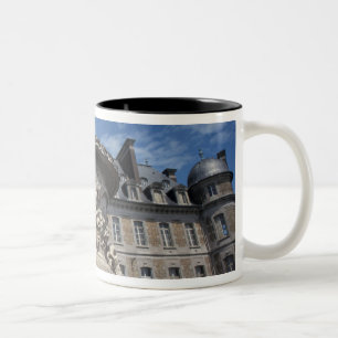 EUROPE, Belgium, Beloeil Castle Two-Tone Coffee Mug
