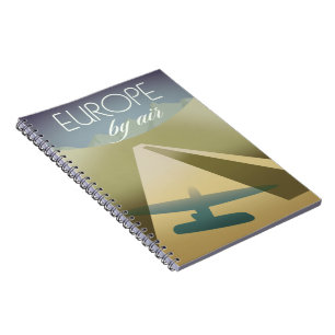 Europe By Air Notebook
