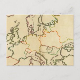 Europe by Religion 2 Postcard