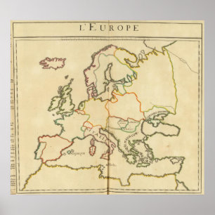 Europe by Religion 2 Poster