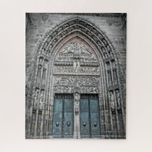 Europe Church Doors-Nurenberg Germany-16x20-520 pc Jigsaw Puzzle