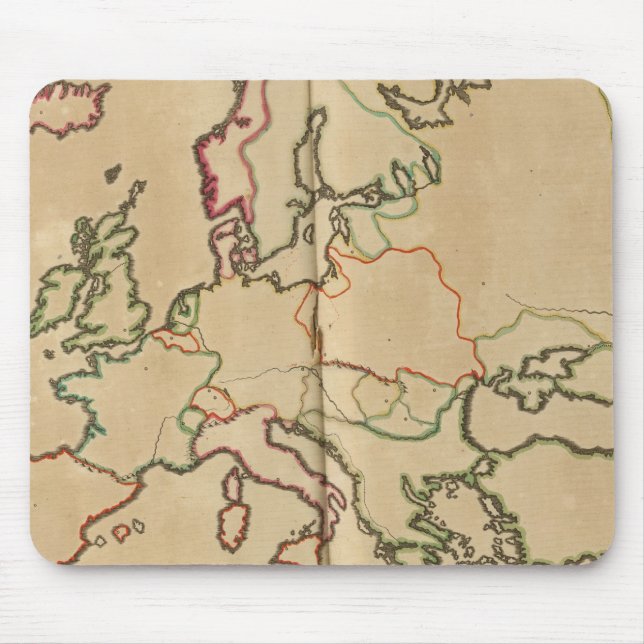 Europe Climate Mouse Pad (Front)