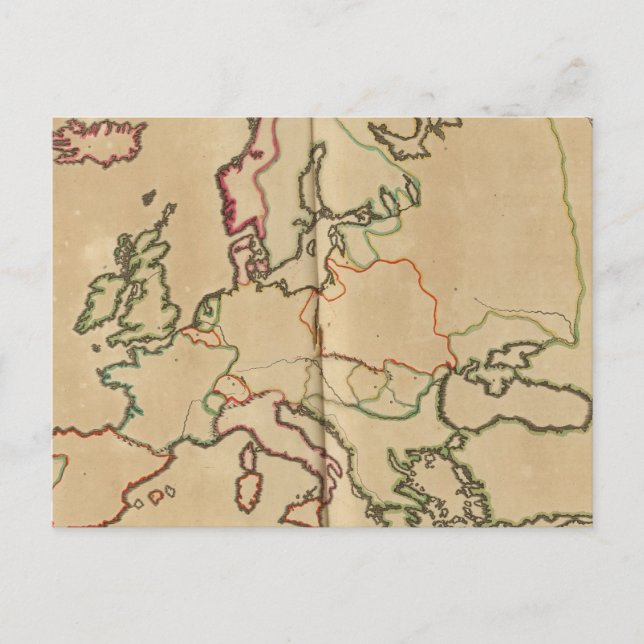 Europe Climate Postcard (Front)