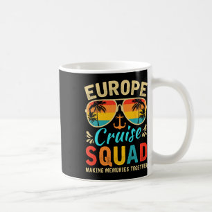 Europe Cruise Squad 2025 European Matching Family Coffee Mug