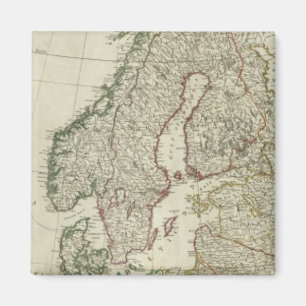 Europe divided into its empires, kingdoms magnet