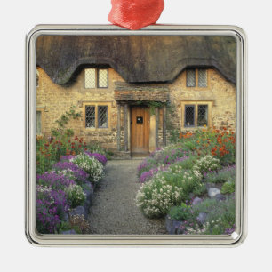 Europe, England, Chippenham. Early morning light Metal Ornament
