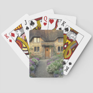 Europe, England, Chippenham. Early morning light Playing Cards