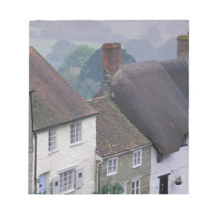 Europe, England, Dorset, Gold Hill, Shaftesbury. 2 Notepad