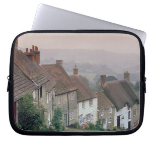 Europe, England, Dorset, Gold Hill, Shaftesbury. Laptop Sleeve