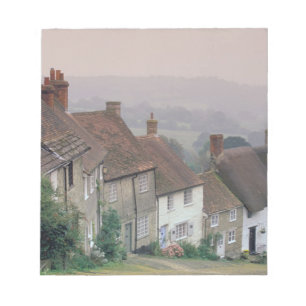 Europe, England, Dorset, Gold Hill, Shaftesbury. Notepad