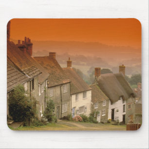 Europe, England, Dorset, Shaftesbury. Gold hill Mouse Pad