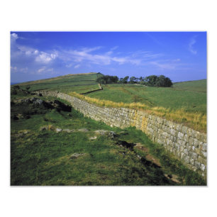 Europe, England, Hadrian's Wall. The stones of Photo Print