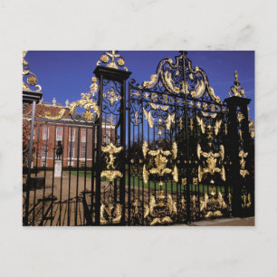 Europe, England, London. Gilded gate outside of 2 Postcard