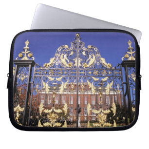 Europe, England, London. Gilded gate outside of Laptop Sleeve