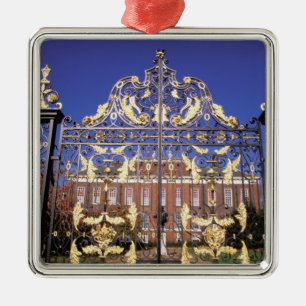 Europe, England, London. Gilded gate outside of Metal Ornament