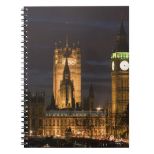 Europe, ENGLAND, London: Houses of Parliament / 2 Notebook