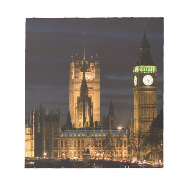 Europe, ENGLAND, London: Houses of Parliament / 2 Notepad (Front)