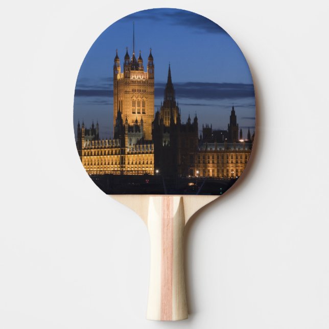 Europe, ENGLAND, London: Houses of Parliament / Ping Pong Paddle (Front)