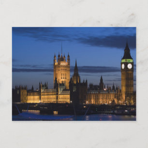 Europe, ENGLAND, London: Houses of Parliament / Postcard