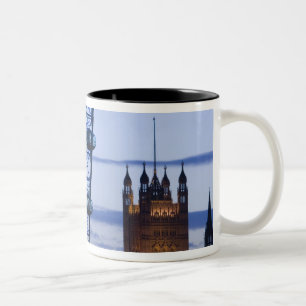 Europe, ENGLAND, London: Houses of Parliament Two-Tone Coffee Mug