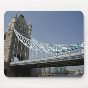 Europe, England, London. Tower Bridge over the 2 Mouse Pad