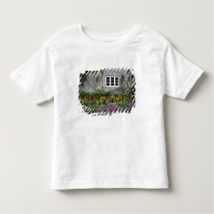 Europe, England, Teffont Magna. Flowers fill Toddler T-Shirt