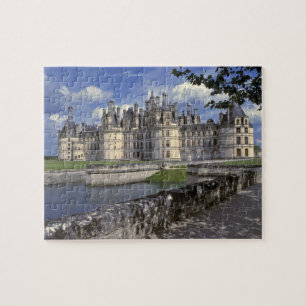 Europe, France, Chambord. Imposing Chateau Jigsaw Puzzle
