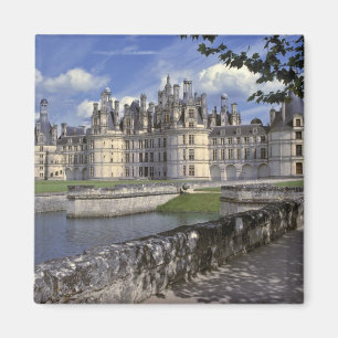 Europe, France, Chambord. Imposing Chateau Magnet
