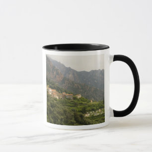 Europe, France, Corsica, Ota. Town of Ota and Mug