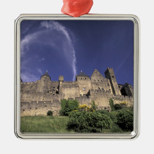 Europe, France, Languedoc; Aude; Carcassonne, Metal Ornament (Front)
