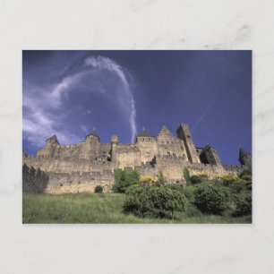 Europe, France, Languedoc; Aude; Carcassonne, Postcard