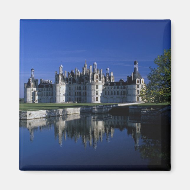 Europe, France, Loire Valley. Chateau Chambord Magnet (Front)