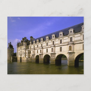 Europe, France, Loire Valley. Chateau Postcard