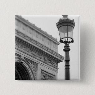 Europe, France, Paris. Arc de Triomphe and 15 Cm Square Badge