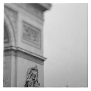 Europe, France, Paris. Arc de Triomphe and 2 Tile